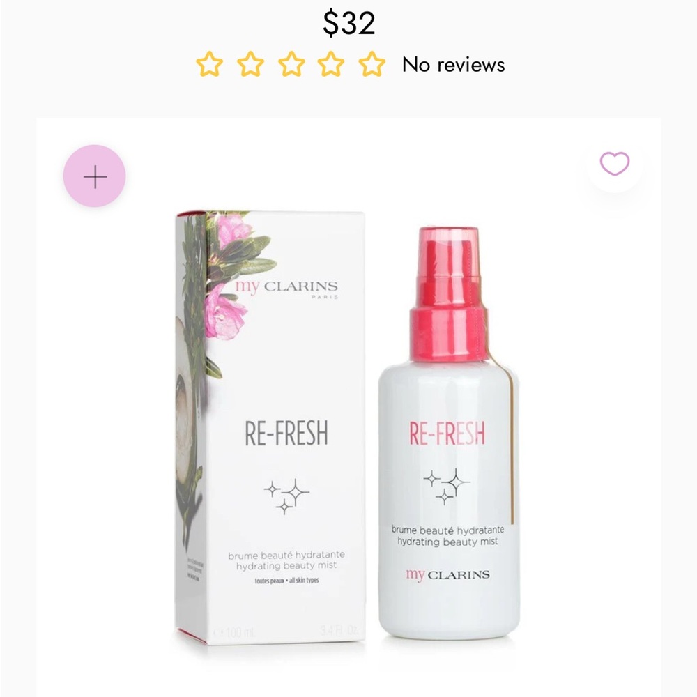 Clarins My Clarins Re-Fresh face Mist